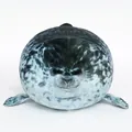 Cuscino di peluche a forma di foca con texture maculata realistica - Grigio / 20cm