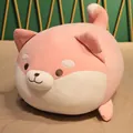 Cute pink Shiba Inu plush toy pillow with soft fabric for sleeping or home decor - Pink Shiba Inu / 35cm (0.35kg)