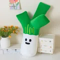 Cute green onion plush pillow scalloped onion vegetable soft cushion toy for home decor - 50cm / Green Onion
