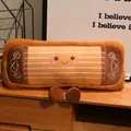 Cute cartoon guzheng shaped plush toy pillow with smiling face for music lovers - 53cm / Guzheng (Pillow)