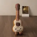 Cuddly cartoon guitar shaped plush toy doll musical instrument for kids and music lovers - 25cm / Guitar