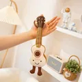 Cute cartoon guitar plush toy musical instrument doll with smiling face - 20cm / Guitar