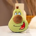 Divertente peluche per cani a forma di avocado verde con squeaker in materiale resistente - Stile con Squeaker / Avocado / 10-15cm