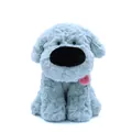Adorabile peluche di cucciolo blu menta con pelliccia morbida e lingua rosa - Co-branded IP Dog (Blue) / 23cm
