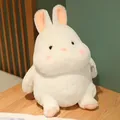 Adorable chubby white bunny plush doll soft stuffed animal toy for kids 8 inch - Rabbit