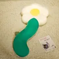 Long oreiller en peluche fleur blanche pour le soutien du sommeil et la décoration - Fleur Blanche (Soie de Glace)