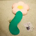 Oreiller long en peluche en forme de fleur rose mignonne pour dormir et décorer la chambre - Fleur Rose (Soie de Glace)