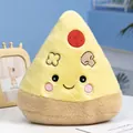Adorable creative pizza slice plush toy with a cute smiley face and soft texture - Pizza / Small Approx 20cm