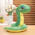 Mascota de peluche de serpiente con lentejuelas verdes para el Año del Zodíaco Chino 2025 - 20cm / Verde