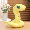 Peluche de serpiente con lentejuelas amarillas para decoración Año Nuevo Chino 2025 - 20cm / Amarillo