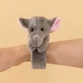 Braccialetto slap elefante di peluche per bambini, giocattolo morbido da polso - Stile Elefante Grigio (5727903328940) / 20cm