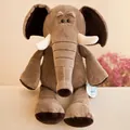 Simpatico elefante di peluche marrone con grandi orecchie per regali per bambini - Elefante / 25cm