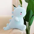 Morbido e adorabile peluche a forma di dinosauro azzurro, ideale per camerette e regali - 30 cm / Blu