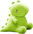 Adorable peluche de dinosaurio verde lima sentado, regalo creativo para niños y niñas - 30 cm / Verde