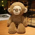 Cute long-legged monkey plush toy in tan brown, soft stuffed animal doll for children - Monkey / 30cm