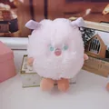 Adorable pink long-haired monster plush toy, soft fluffy stuffed animal for kids. - Pink / 25cm