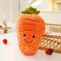 Simpatico peluche carota morbido da 8 pollici con faccia sorridente per bambini - Circa 25cm / Carota