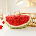 Adorable peluche de rodaja de sandía sonriente de 20 cm con textura ultra suave - Aprox 25cm / Sandía