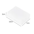 High-density white magic nano sponge cleaning eraser block with 10cm x 7cm x 3cm dimensions - 10 Pieces/Pack (10x7x3cm) / White