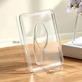 Creative transparent acrylic photo frame vase for hydroponic plants, 13x18cm size - 18x13cm (1 Piece) / Clear
