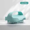 Lakeside blue silicone scalp massage brush for hair washing and head relaxation - 1 Piece / Blue