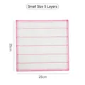Small 5-layer 25x25cm thick absorbent dishcloth for professional kitchen cleaning use - 5 Layers / Medium (25x25cm)