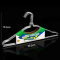 Grucce in acciaio inossidabile ispessito durevole con design antiscivolo, larghezza 39,5 cm - Stile Fiore Intrecciato Spesso (002) / Confezione da 10