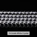 Hoogwaardige heldere 7A synthetische witte kwarts kralen 6 mm voor het maken van DIY-sieraden - Synthetisch Kwartskralen (Graad 7A) / 4mm (ca. 90st) / Transparant (Synthetisch)