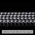 Premium 7A 6mm natuurlijke witte kristallen kralen voor DIY sieraden en armbanden - Collectiekwaliteit Natuurlijk Bergkristal Kralen / 10mm (ongeveer 37 kralen) / Transparant