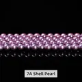 7A grade lavender purple shell pearls loose beads for DIY jewelry making projects - 10mm (Approx 37 Beads) / 7A High Imitation Purple Artificial Pearl