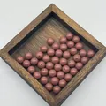 Perle aromatiche alle erbe premium per braccialetti di gioielli fai-da-te in stile cinese - 6mm / Rosa