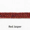 Natuurlijke rode jaspis ronde kralen voor DIY sieraden maken en accessoires 3mm - Natuurlijke Rode Jaspis / 3mm (ongeveer 108 kralen)