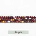 Natuurlijke kleurrijke 2mm-3mm kleine ronde Mookite Jaspis stenen kralen voor DIY-sieraden - 3mm (ongeveer 108 kralen) / Natuurlijke Gele Jaspis