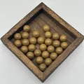 Perle rotonde aromatiche alle erbe cinesi tradizionali per braccialetti fai-da-te - 8mm / Giallo Pera d'Oca (Perla Singola)