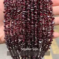 Natuurlijke donkerrode granaat chip kralen voor DIY sieraden maken accessoires - Natuurlijke Granaat Splitsteen / 5-8mm ca. 122 stuks, lengte ca. 40cm per streng