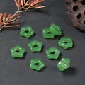 Groene jade imitatie ster kralen voor het maken van DIY sieraden accessoires, 12x4mm - Pentagram / Smaragdgroen