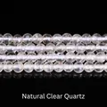Hoogwaardige 3A natuurlijke witte kristallen kralen voor het maken van DIY sieraden - 3A Natuurlijke Bergkristal / 3mm (ongeveer 108 kralen)