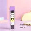 Detailansicht von 0,5mm 2B Graphitminen für Druckbleistifte, 100er Packung. - 100er Pack / 0.5mm Bleistiftmine