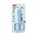 Forbici multifunzionali portatili 2-in-1 azzurre e taglierino per l'uso in ufficio - Stile 2 in 1 (OL-8008) / Blu