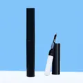 Single black multifunctional earbuds cleaning pen tool with metal nib and plush swab - 1 Piece / Black