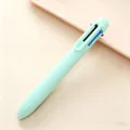 Macaron pastellgrüner 6-in-1 Mehrfarben-Kugelschreiber für Journaling - 6-in-1 Mehrfarbiger Kugelschreiber / Grün / 0.5mm