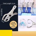 Heavy duty stainless steel windproof laundry clips for quilts, 5-piece pack set - Large Open Clip / 5 Pieces