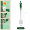 5-in-1 multifunktionale fluoreszierend grüne Bürste für Thermoskannen und Flaschen 36cm - Fluoreszierendes Grün Einzeln [Fünf-in-Eins]