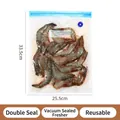 Reusable BPA-free textured vacuum food storage bag 25.5x33.5cm for fresh seafood - 26*34cm