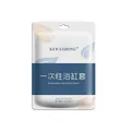 Individually wrapped disposable bathtub cover for travel in blue and white packaging. - 120x260cm / Bathtub Liner / 1 Piece