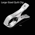 Large heavy-duty stainless steel windproof clip for quilts and clothes, single pack - Standard Large Quilt Clip / 1 Piece