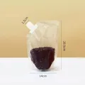 Thickened transparent grain storage spout pouch 500g size 14x20.5cm - Thickened / 500g Pack