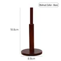 Walnut colored solid wood base for tree-shaped insulation mat, dimensions 18.8x8.8cm - Base Holder / 18.8cm Height / Walnut