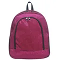 Stijlvolle roze glitter rugzak met grote capaciteit voor school en reizen in de buitenlucht - L / Rozerood