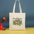 Bolso de lona con estampado Proud Nurse Mom, bolsa de compras elegante y espaciosa - 35*39cm / Estampado Colorido de Mamá Enfermera (Nurse-55)